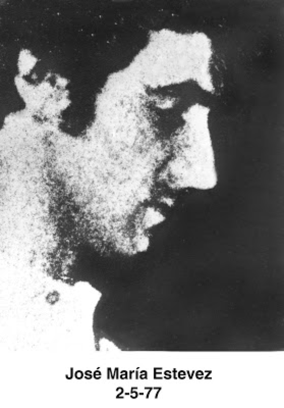 ANPIRomaPosti's tweet photo. Tecnico presso la #CONEA (Ezeiza) e studente universitario, #JoseMariaEstevez, militante della #GioventùPeronista venne sequestrato il #2maggio 1977 a #Haedo (#BuenosAires) da un commando dell'esercito argentino.Aveva 27 anni.
Scomparso. https://t.co/Ewp1MLdQDN