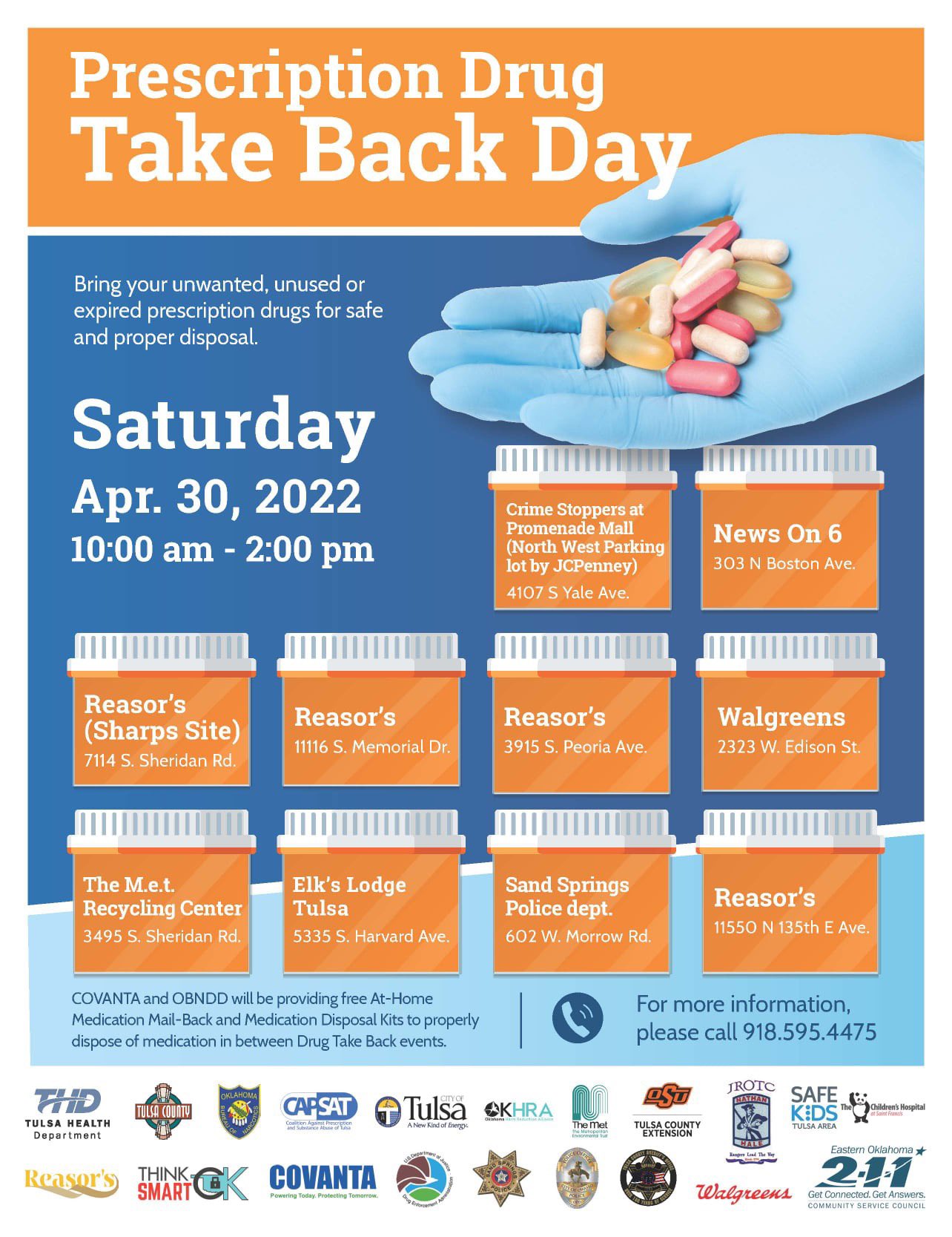 City of Tulsa on Twitter "You have until 2 p.m. today to drop off unused or expired