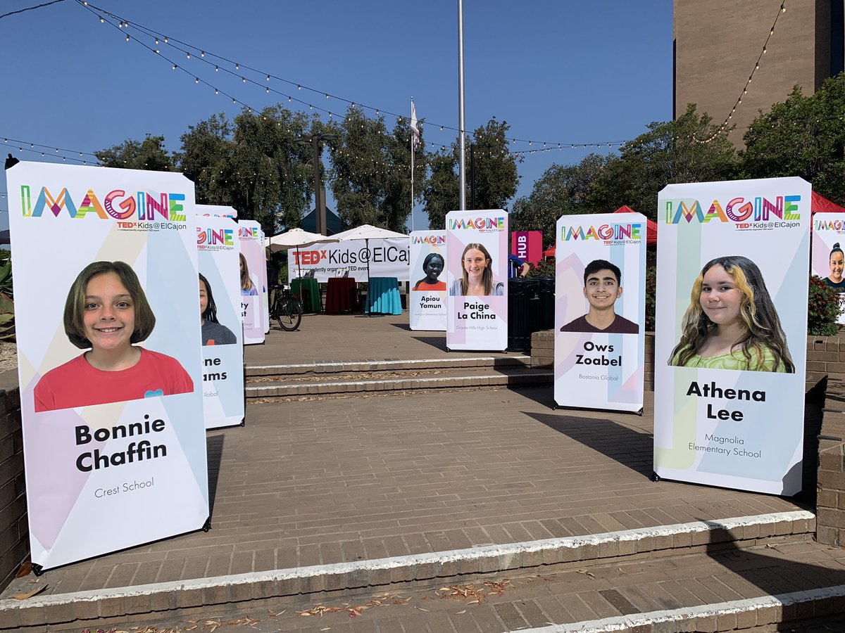 EdHidalgoSD's tweet image. @TEDxKidsElCajon @cvusdprintshop amazing to see what is happening here today in #ElCajon. And great to see @JoseSabedra8 back on stage. Bravo to all the speakers, coaches performers, staff and volunteers. #GoSanDiego