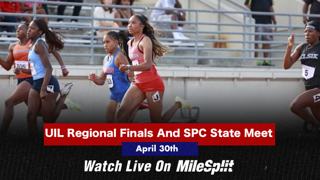 Championship WKND Watch Guide
Region 1-4A/1-5A- bit.ly/3ONLpW4
Region 1-6A/2-5A-  bit.ly/3LwXPiS
Region 2-6A/3-3A-  bit.ly/3vsl9bY
Region 3-5A/3-6A- bit.ly/3klWdgd
Region 4-5A/4-6A bit.ly/3s4So3g
SPC State Meet- bit.ly/3Lydi2p