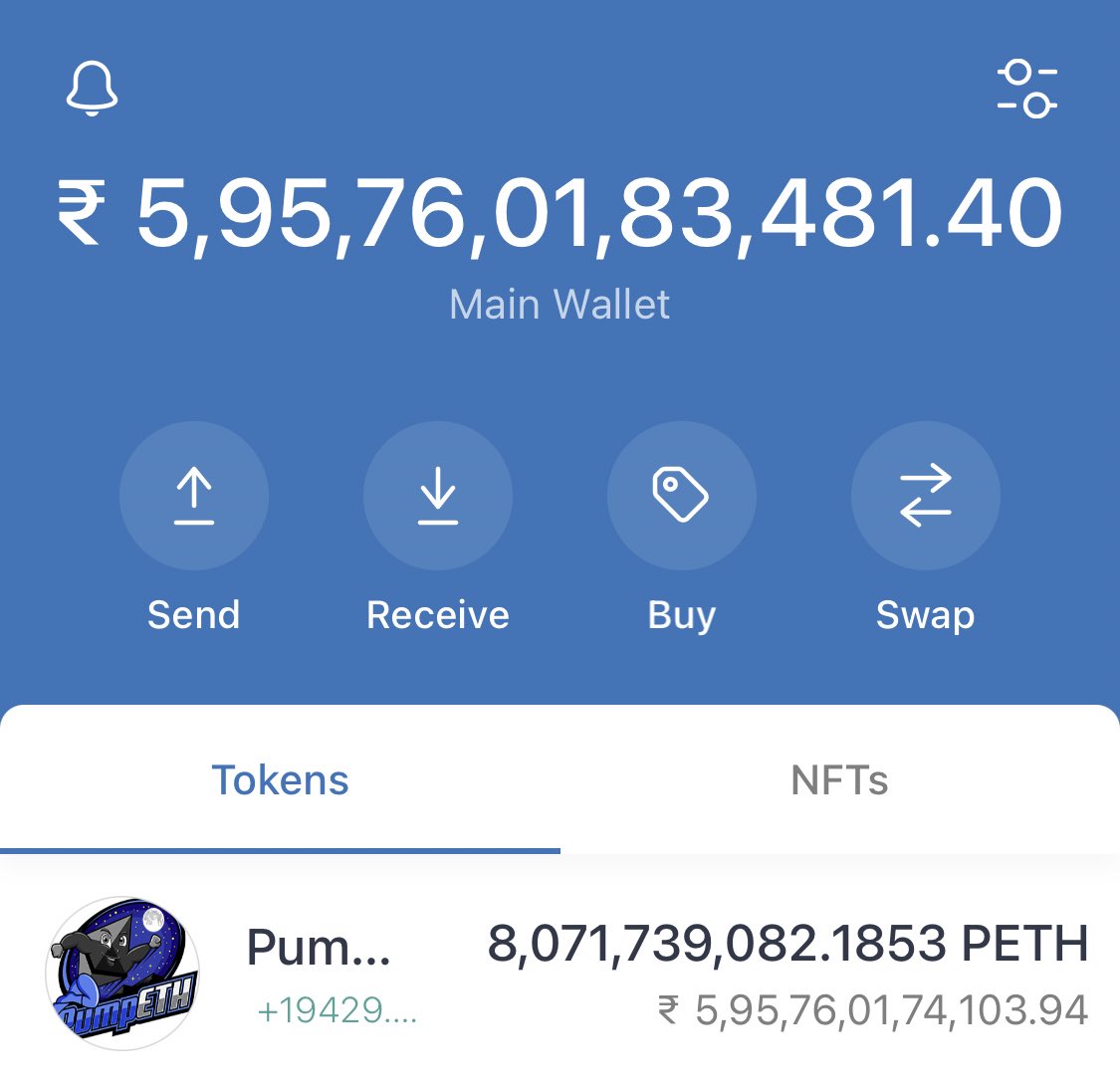 crypto_analyst4's tweet photo. #trustwallet teases well🤓
#crypto #babydoge #peth #pumpeth https://t.co/n0eA2GudX3