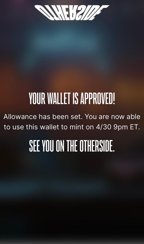 See you guys on the other side 😃<a href="/BoredApeYC/">Bored Ape Yacht Club 🍌</a> <a href="/yugalabs/">Yuga Labs</a> <a href="/OthersideMeta/">Othersidemeta</a>