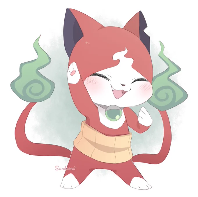 Lazy red cat 