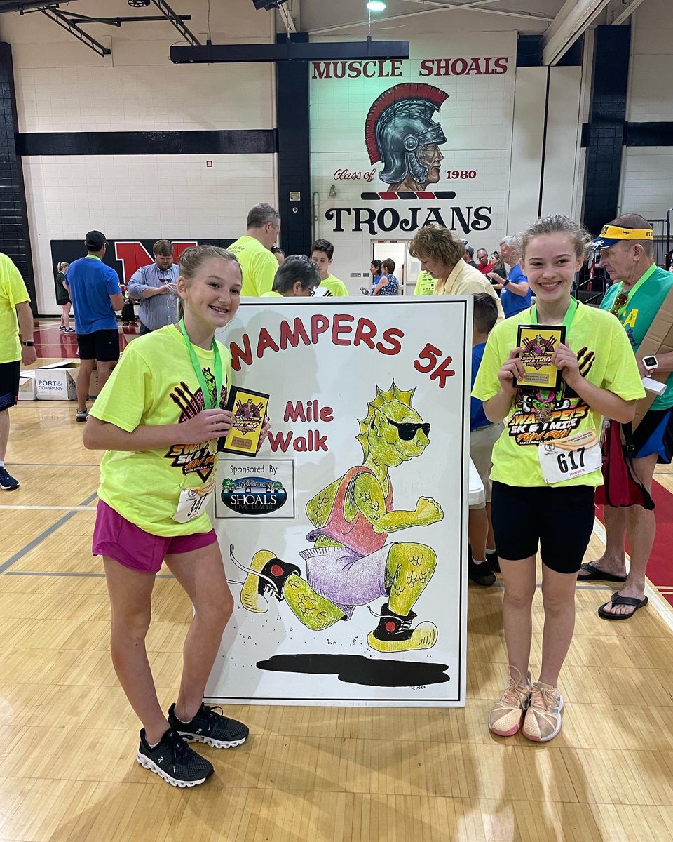 Davis_Brooke_C's tweet photo. Both kiddos finished 1st in their categories @swampers5k Fun Run today! It was lots of fun! @ddavis_526 https://t.co/qn3LLoAP5D