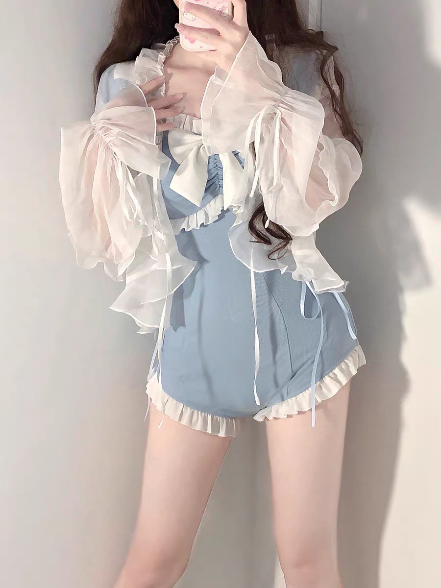 sibratoo's tweet photo. โฮรร เป็นชุดว่ายน้ำที่น่ารักมาก🫶🏻 https://t.co/iF6ZqkXImd