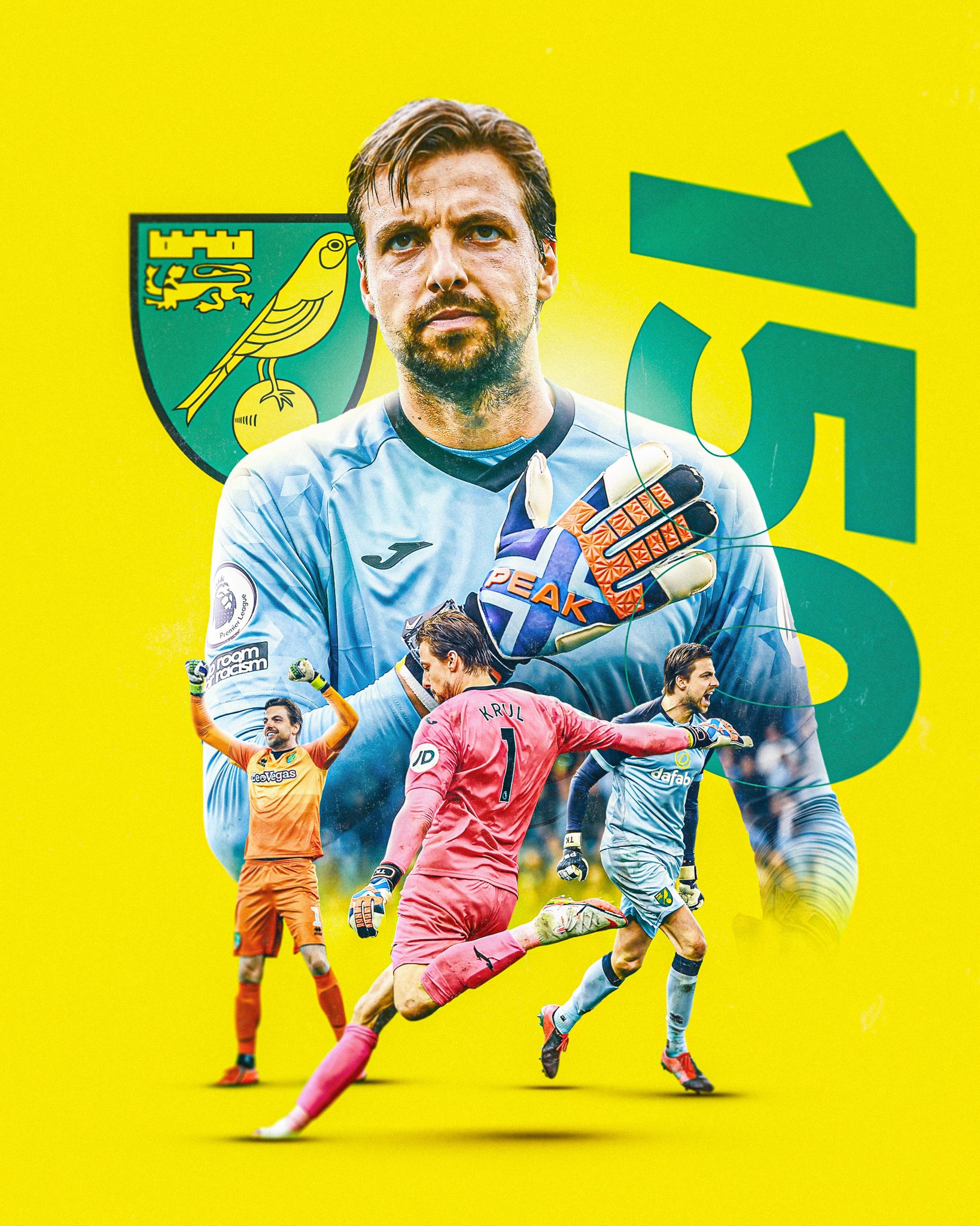 Norwich City FC on Twitter "🙌 Congratulations TimKrul who makes his 150th appearance for