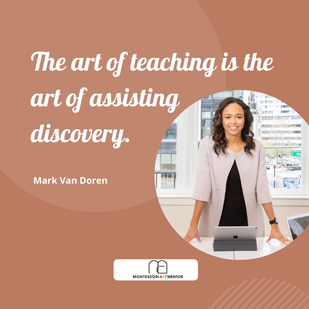 mentor_art's tweet photo. "The art of teaching is the art of assisting discovery." -  Mark Van Doren

#art #artist #artists #arteducation #artteacher #teach #teaching #DiscoverMyTalent #Discovery https://t.co/ygAcbTm61Z
