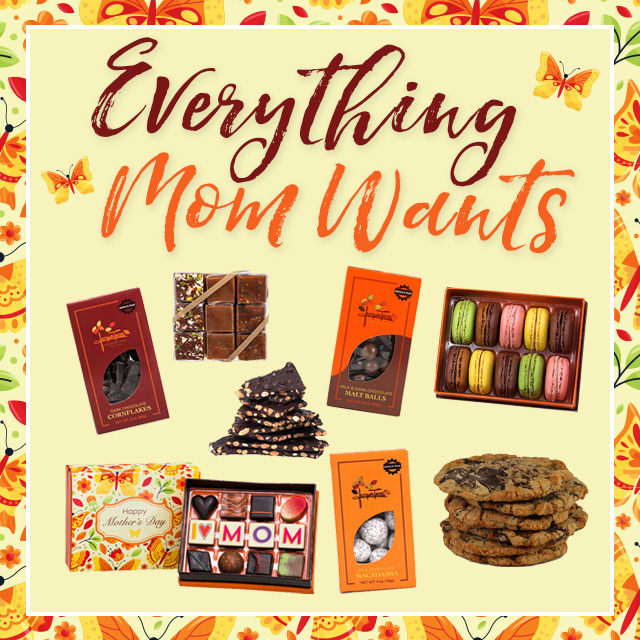 Give your mom a little bit of everything this Mother's Day with the gift of one of our bundles!🥰 From our flavorful caramels to our colorful and delicious macarons there is sure to be something she will love. 🍫🤎 Shop online or stop by in-store!