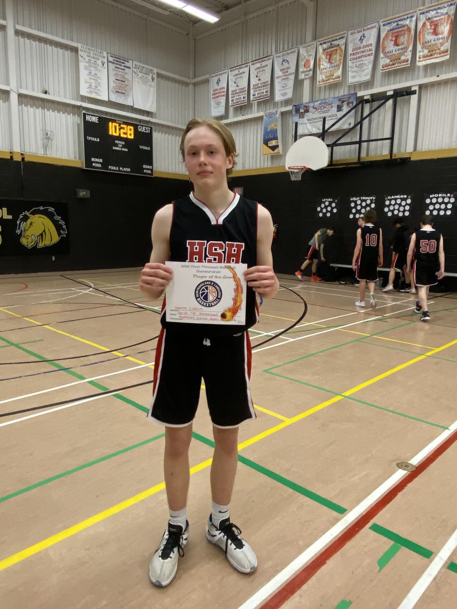 lindsayanngosse's tweet photo. Falcons fall to host Baltimore in their first game today!  POG was Gavin Coffin! #GoFalcons @HolySpiritHS @HSH_PE_Dept @BasketballHsh https://t.co/5AmfT8n4oE