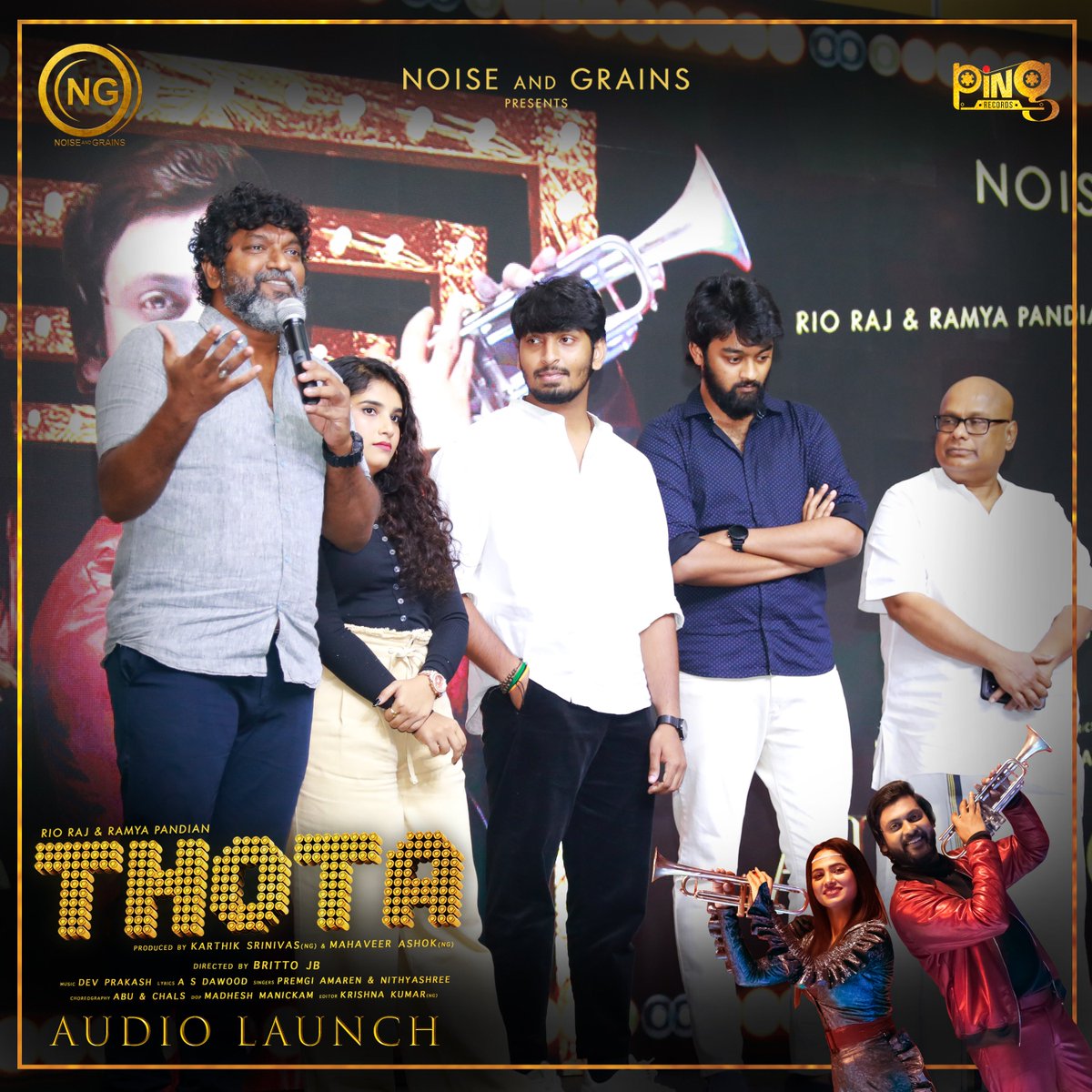 PiNG Records (@pingrecords) on Twitter photo #THOTA Music video Streaming now 🥳
Song ▶️ bit.ly/3vOPoJn
Stay tuned with @Pingrecords <a href="/noiseandgrains/">Noise And Grains</a>
<a href="/Premgiamaren/">PREMGI</a> <a href="/nithyaatweets/">Nithyashreeofficial</a> <a href="/rio_raj/">Rio raj</a> <a href="/iamramyapandian/">SriRamya Paandiyan</a> <a href="/brittoguru/">Britto JB</a> <a href="/karya2000/">Karthik Srinivas</a> <a href="/itisveer/">Mahaveer</a> @devprakashregan @krishna1080p <a href="/madheshmanickam/">madheshmanickam</a> <a href="/SAMSONCHARLESR/">charles rayappan</a>
<a href="/onlynikil/">Nikil Murukan</a> #THOTA Music video Streaming now 🥳
Song ▶️ bit.ly/3vOPoJn
Stay tuned with @Pingrecords <a href="/noiseandgrains/">Noise And Grains</a>
<a href="/Premgiamaren/">PREMGI</a> <a href="/nithyaatweets/">Nithyashreeofficial</a> <a href="/rio_raj/">Rio raj</a> <a href="/iamramyapandian/">SriRamya Paandiyan</a> <a href="/brittoguru/">Britto JB</a> <a href="/karya2000/">Karthik Srinivas</a> <a href="/itisveer/">Mahaveer</a> @devprakashregan @krishna1080p <a href="/madheshmanickam/">madheshmanickam</a> <a href="/SAMSONCHARLESR/">charles rayappan</a>
<a href="/onlynikil/">Nikil Murukan</a>