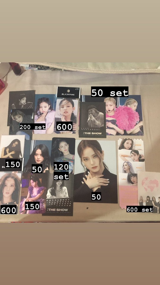 yejisassy's tweet photo. wts lfb ph

Jennie, Rosé and Jisoo 
- prices + 15 pf 
- onhand
- cashbee is sealed

mine + ss of the item 

mod: sco,ggx
mop: gcash
dop: payo (prio) or 3 days reservation https://t.co/VCffyoE2ZP