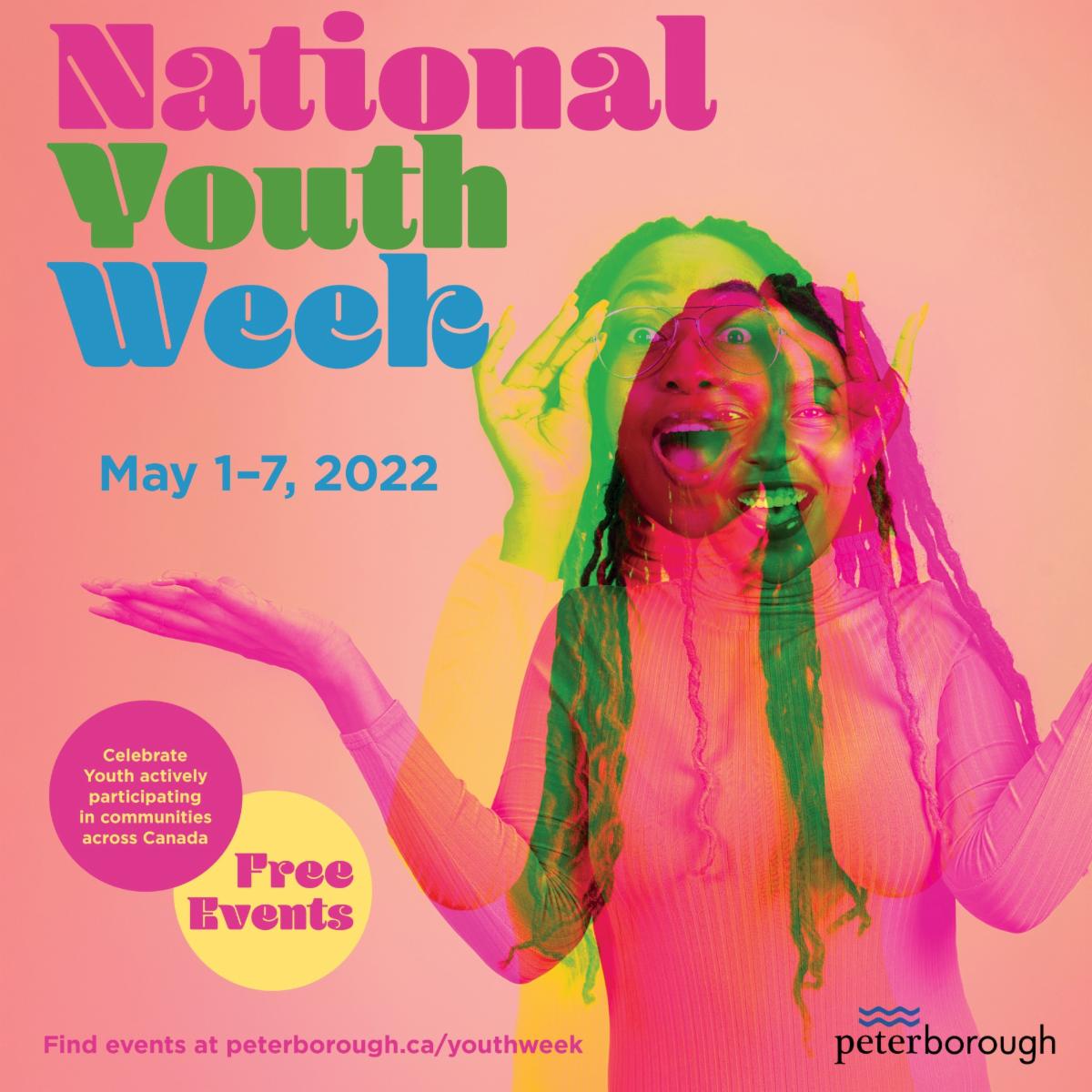 YWCA_PH's tweet photo. Be sure to check out Peterborough's Calendar of FREE events in celebration of #NationalYouthWeek2022, May 1-7. Attend the #FoodFestival, plant a #PollinatorGarden, enjoy the #FunSwim, and more: https://t.co/StisJoc8eF
 
#NYW2022 https://t.co/9qwc7KJqAY