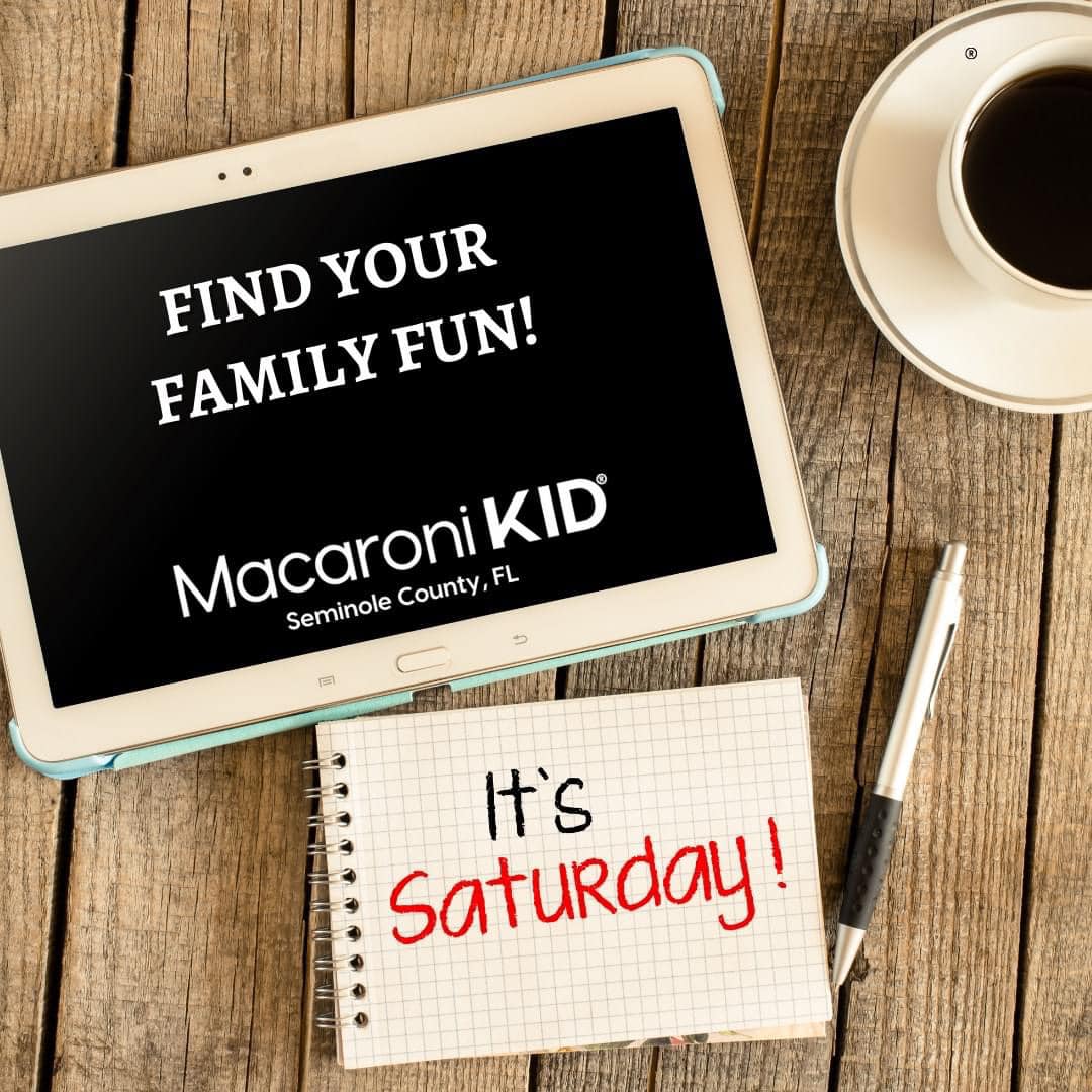 Happy Saturday!! What does your family have planned today? Not sure? Take a look at today’s calendar - there are so many fun family events happening today in Seminole County! #MacaroniKIDSeminoleCounty  #FindYourFamilyFun® #SeminoleCountyFL

seminolecounty.macaronikid.com/events