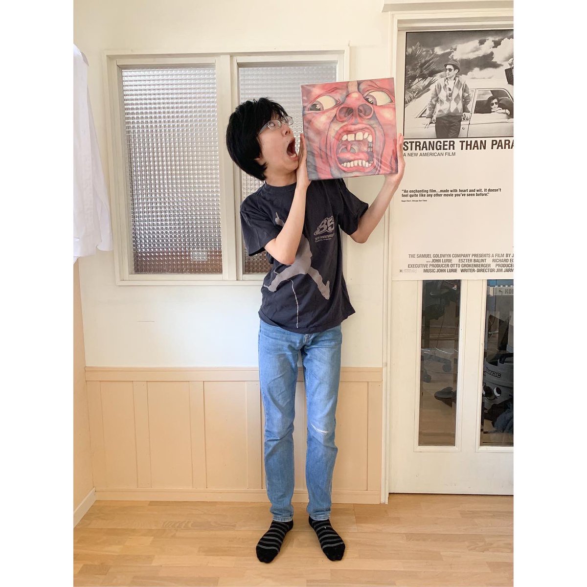 ♛♛♛
Today I went to the record store again!
I finally bought In the Court of the Crimson King!
♛♛♛
#sohappymusic 
#so
#想
#13yearsold 
#プログレッシブロック 
#レコードのある生活
#inthecourtofthecrimsonking