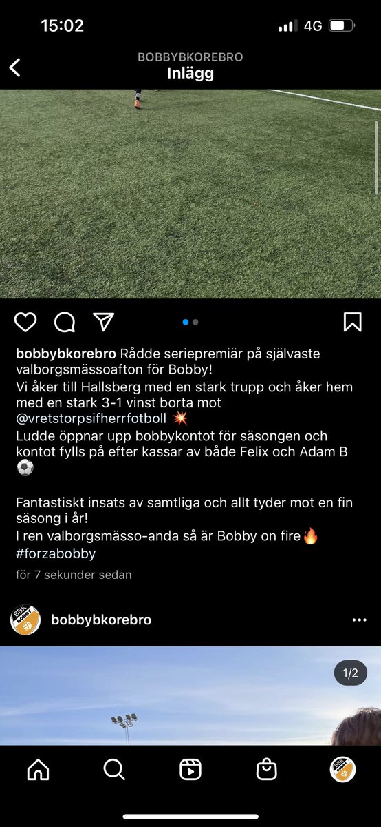 Bobbybkorebro's tweet photo. Vinst i premiären!⚽️ https://t.co/6erO8Xq9ni