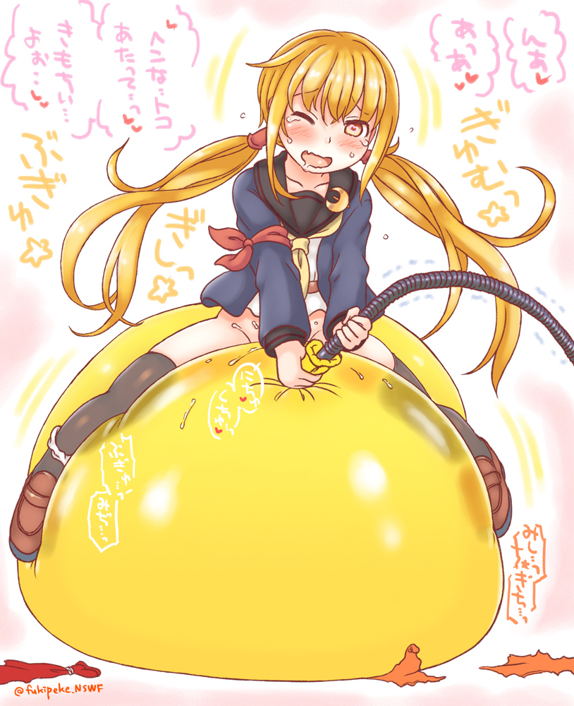 なにが無名絵師だよ
こちとら巨大風船🎈&空ビ🐬跨り擦り付けオ〇ニー絵師だぞ 