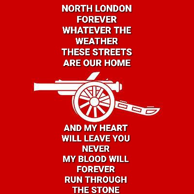 SheWore's tweet photo. NORTH LONDON FOREVER.... @LouisDunford https://t.co/W5iTxWltdi