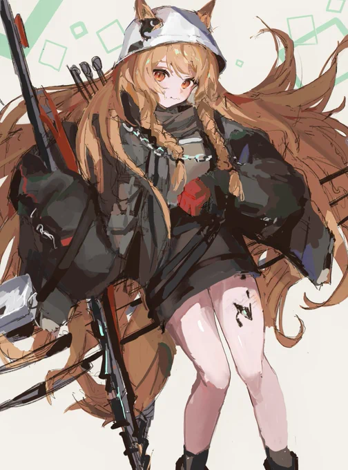 #今月描いた絵を晒そう
アークナイツたくさん描いた 