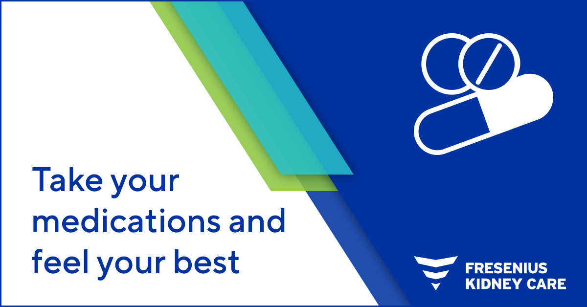 FreseniusKC's tweet image. Taking your #PhosphateBinder medications as prescribed can help you stay your healthiest. Are you due for a refill? Reach out to your care team. bit.ly/3Kok8WW
