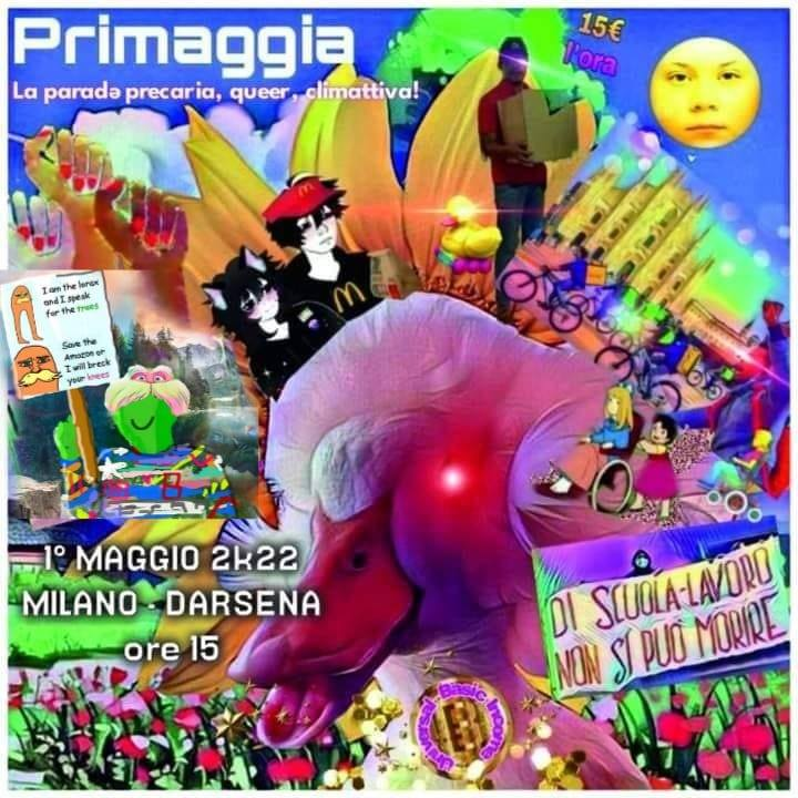 alexfoti's tweet photo. #primaggia #1maggio #milano #classeprecaria #riders #ciclisti #disabili #smartworkers #careworkers #students ps fuck elon musk + jeff bezos on #mayday and every day https://t.co/isvfOHt3A7