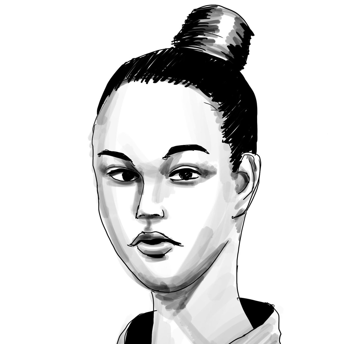 RUD1978's tweet photo. #illustration #art #popart #supermodel #girl #model #athlete https://t.co/BibcJOyRAZ