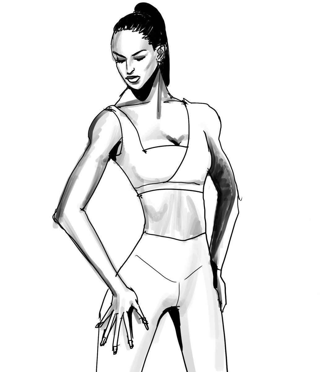 RUD1978's tweet photo. #illustration #art #popart #supermodel #girl #model https://t.co/j0bBtnjQhj