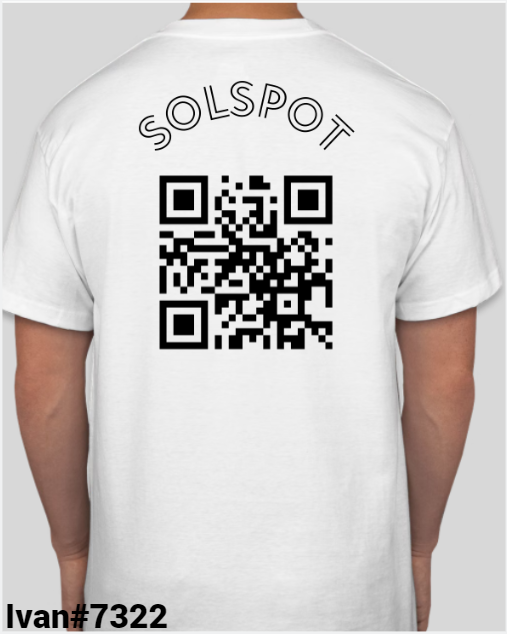 ivan52137598's tweet photo. I provide my idea/art for an interesting project @solspot_  @lowkeygalactic @DeGodsNFT 

I generated a qr code for solspot twitter. 
1. Open the camera. 
2. Scan QR Code.
3. Go to the Twitter account of the project @solspot_.

#nftcollector #NFTSolana #Web3 #NFTArts https://t.co/LhVkZVlhfu