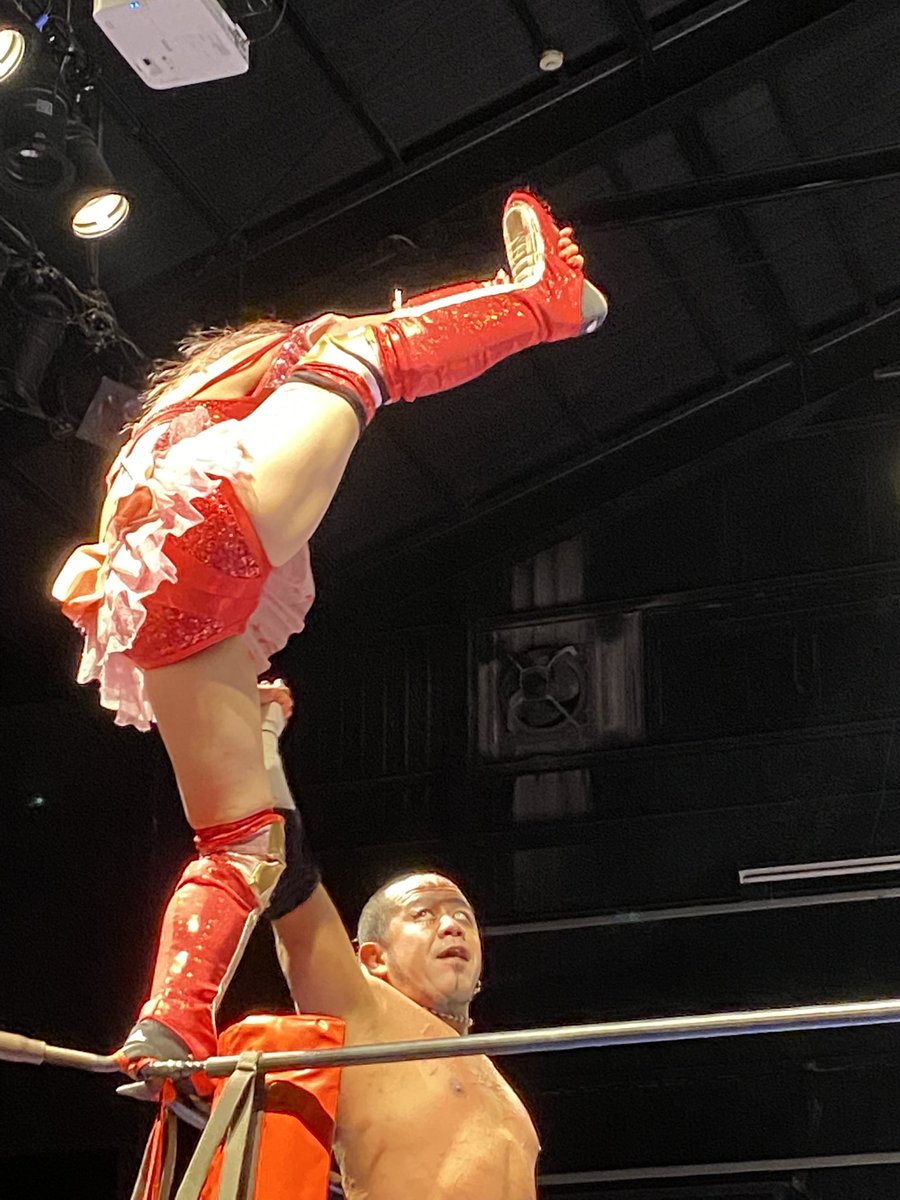 pocketba123's tweet photo. グレースプロジェクトchapter 7 with 松本都興行
松本都選手！
 #gakepro  #GPP https://t.co/chmp0pavg0