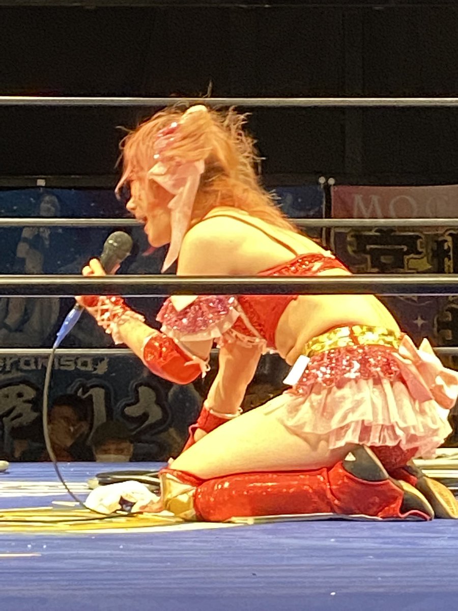 pocketba123's tweet photo. グレースプロジェクトchapter 7 with 松本都興行
松本都選手！
 #gakepro #GPP https://t.co/C2ZwF86G5V