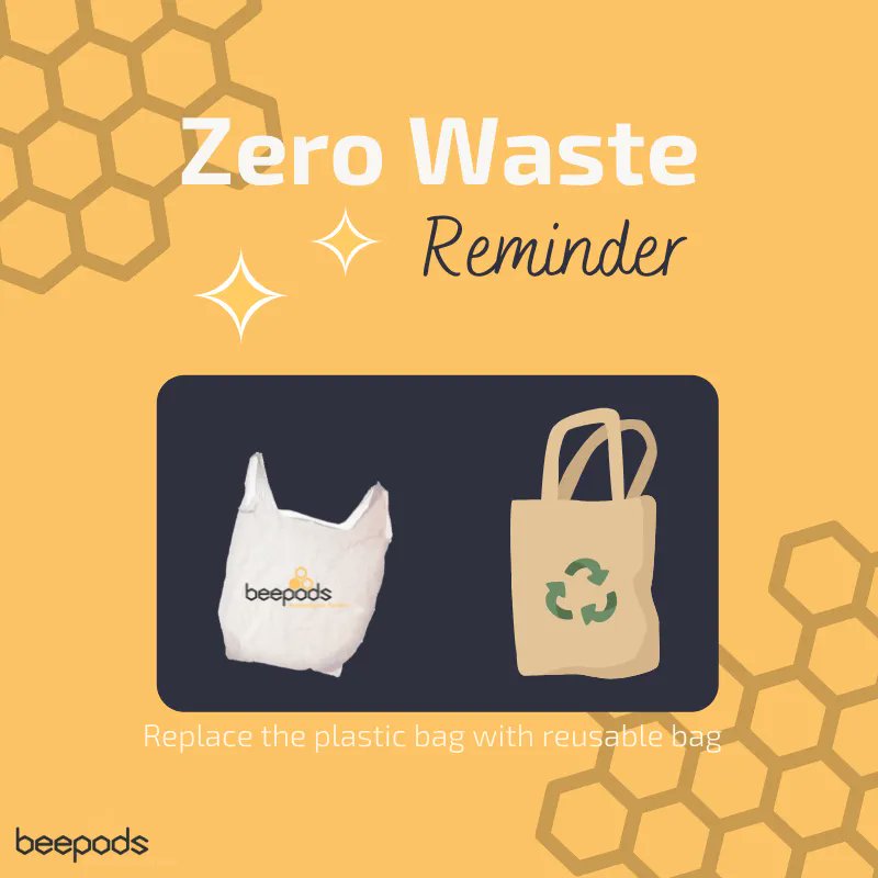 Beepods's tweet photo. Do you use a reusable bag when you grocery shop? Well, you should, Americans use 100 billion plastic bags a year, which require 12 million barrels of oil to manufacture
#Savethebees #Beepods #Sustainabilityfacts #Honey #Bees #Environmentalist https://t.co/YSgaEWKpmT