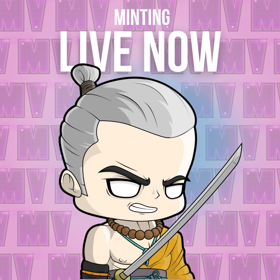 SAMURAIs MINTING LIVE 🚨
vesea.io/community/meta…