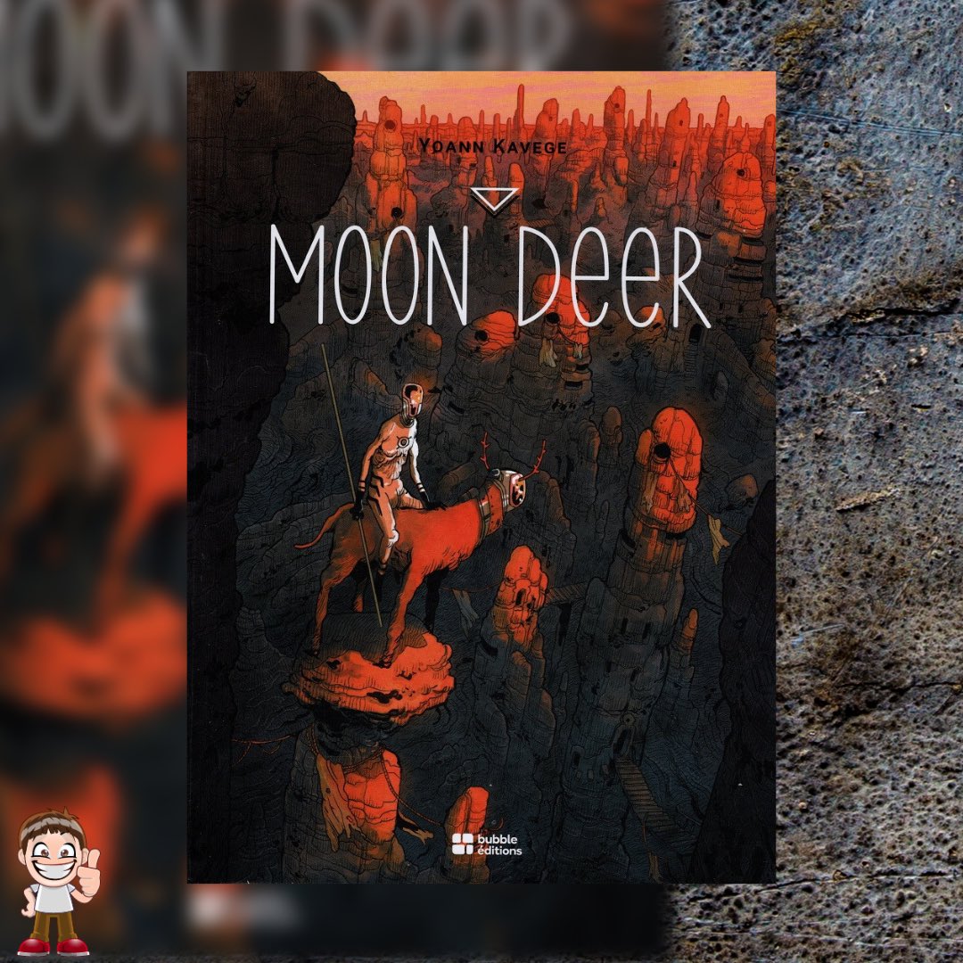 3gr3S_S3rg3's tweet photo. 1)
Lecture terminée 🤩🥰
- Moon Deer
@KavegeYoann #BubbleEditions
Superbe roman graphique qui nous emmène dans une poésie à la fois douce et violente. Petit cerf se donne pour mission de sauver un mystérieux Œuf !.
#Thread https://t.co/K0beHqmimv