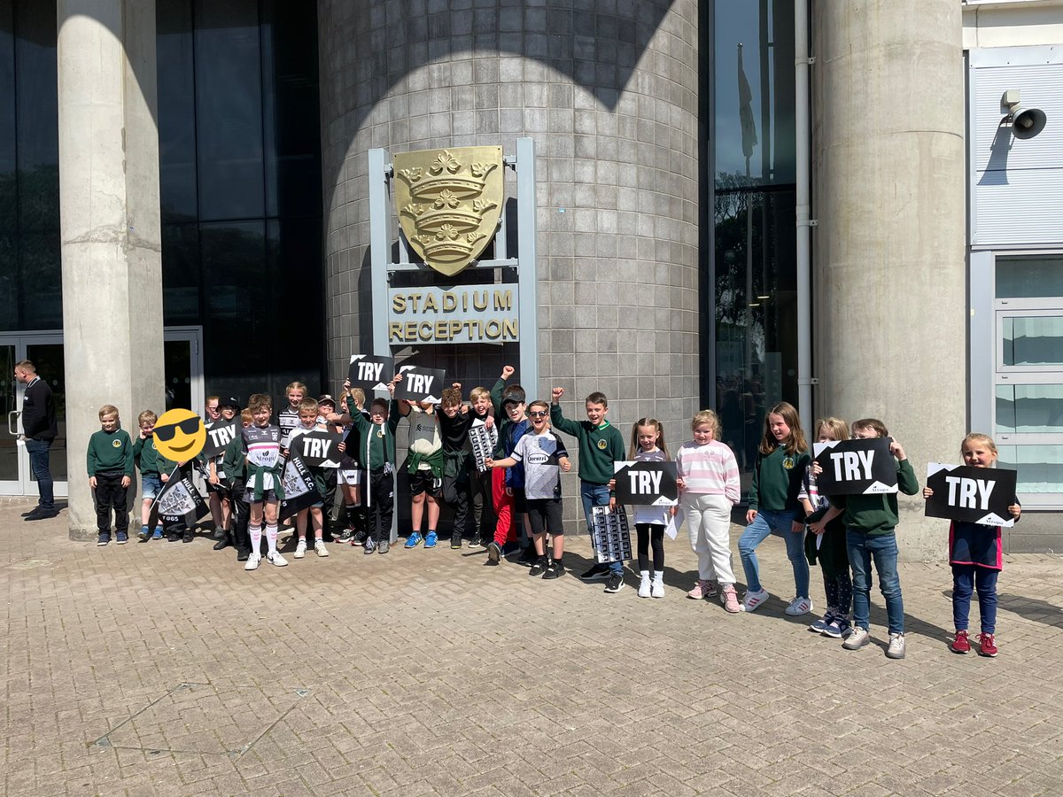 allsaintsfed's tweet photo. We’ve arrived at MKM stadium for our magic moments experience with @hullfcofficial https://t.co/aJ4jufIhIZ