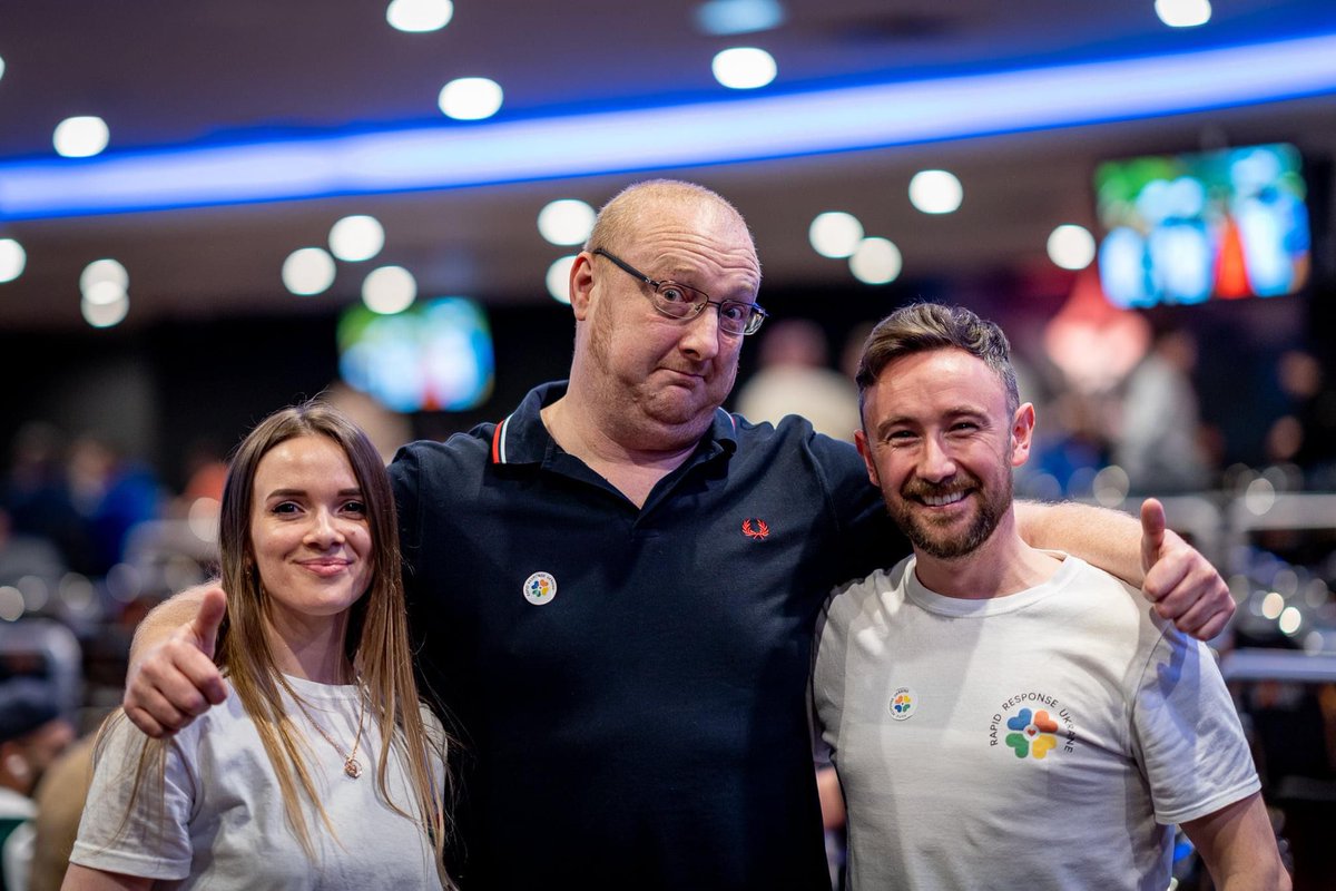 Meet our great <a href="/rapidresponseUA/">Rapid Response Ukraine</a> team Alex, Skalli and <a href="/00Steels/">Philip Steels</a> at @DTD_Club this weekend! Guys are representing us @partypokerlive #ppcuk. Alex's brother is on the frontline, raising this weekend to send much needed supplies to his battalion. <a href="/SimonTrumperDTD/">Simon Aces Trumper</a> <a href="/rob_yong_/">Rob Yong</a>