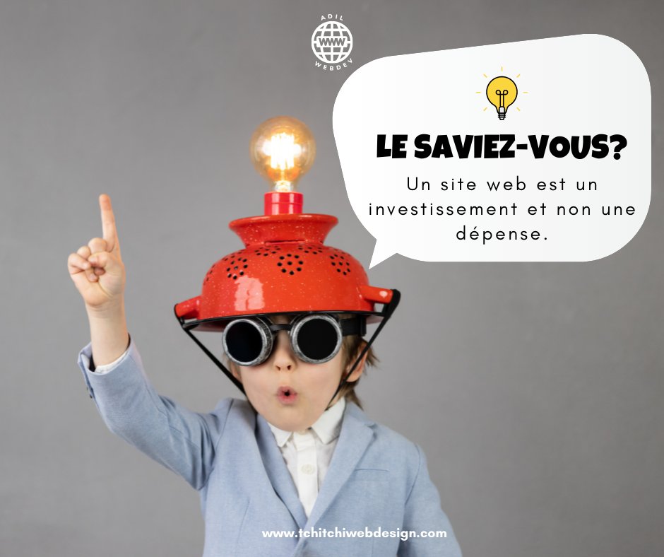 AdilWebdev's tweet image. Le saviez-vous? 💡

Un site web est un investissement et non une dépense.

#siteweb #siteinternet #wordpressdevelopper #developpeurwordpress #webdesigner #designerweb #wordpress #freelance #freelancer #freelancing #divination #divitheme