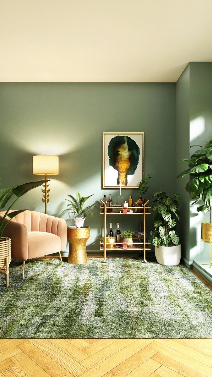 DecentDesign_'s tweet photo. How about this gorgeous green room 😍 love or hate? I definitely love

#interior #design #interiordesign #homedecor #homedesign #interiordecor #kitchendesign #inspiration #aesthetic https://t.co/XLNDcEIASQ