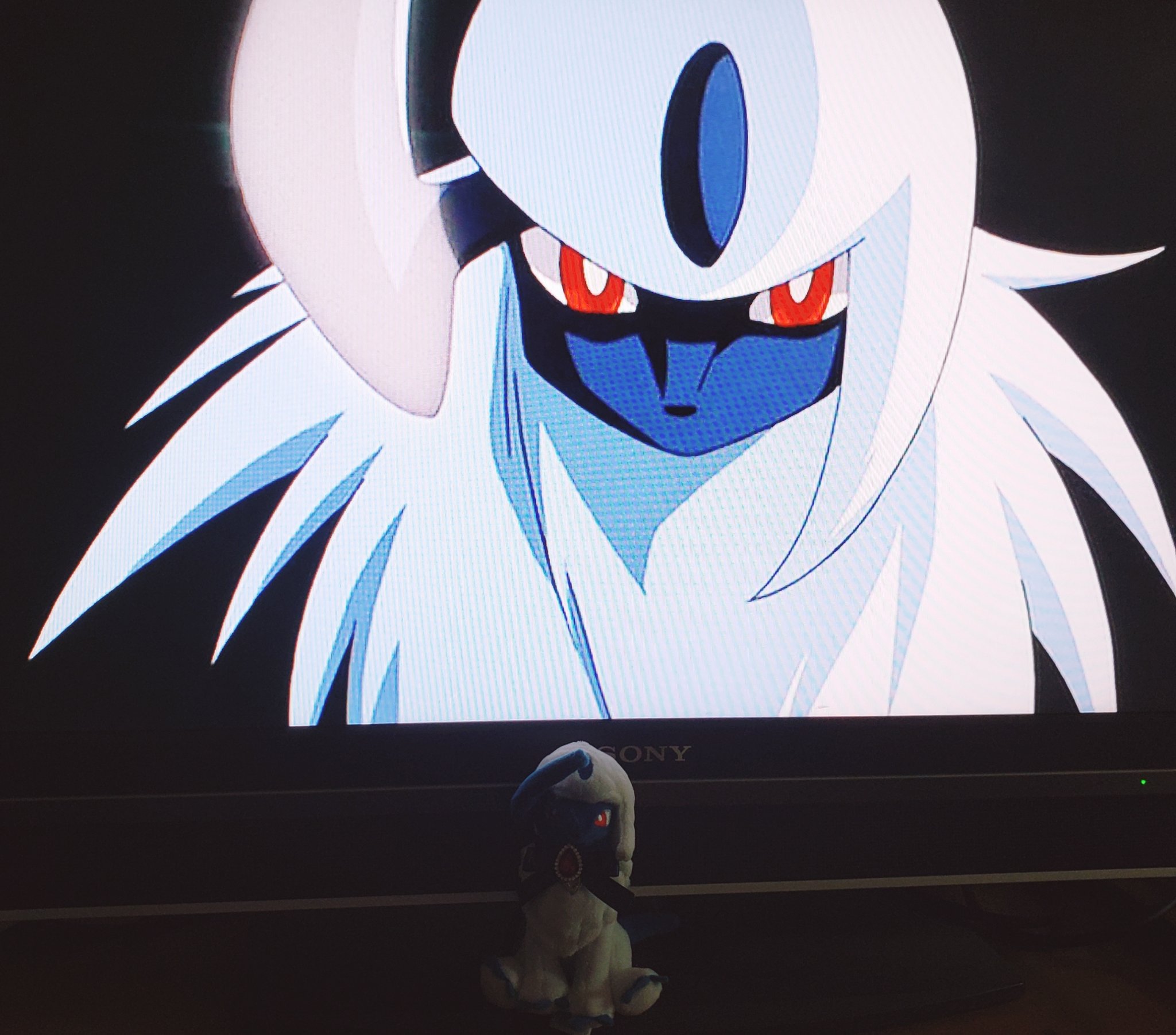 あーす アブソルコレクターとして何も紹介出来ていないので 本日は久しぶりに ポケットモンスターアドバンスジェネレーション 七夜の願い星ジラーチ をdvdにて鑑賞 しなやか且つ美しいアブソルが観れる上 絵コンテや登場ポケモンのデータなど見れるの