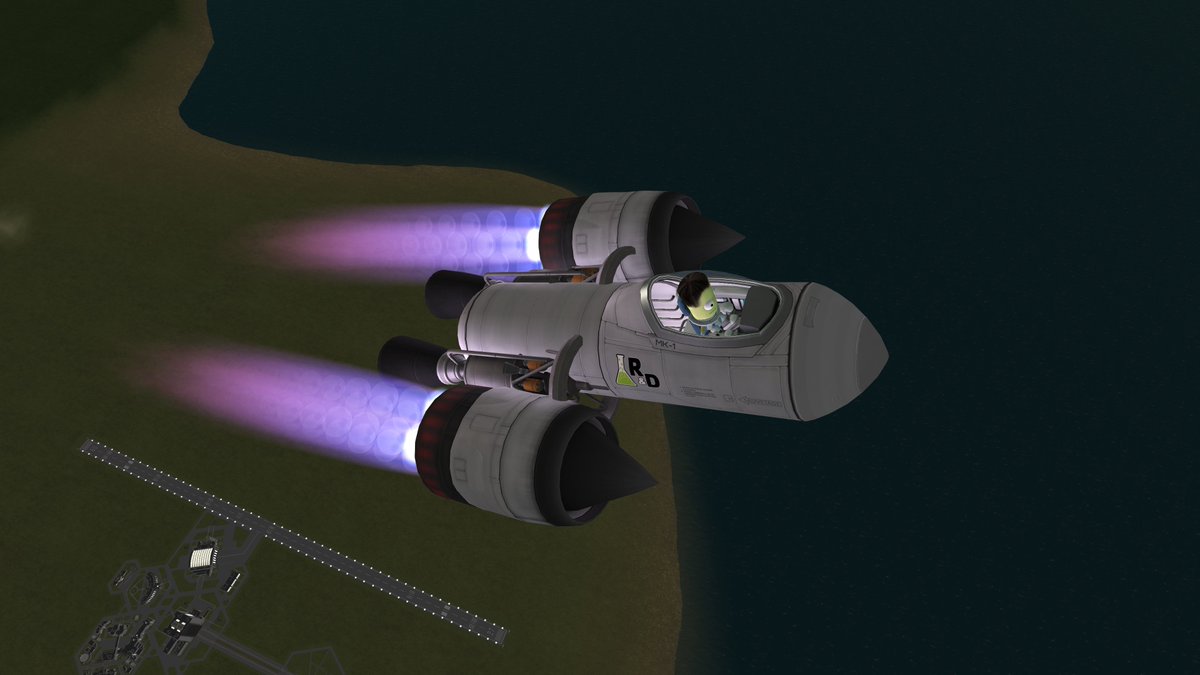 EpopeeDe's tweet photo. Hi from #Kerbin, a little planet with kerbals, littles greens people. https://t.co/Fd0bjT8yJl