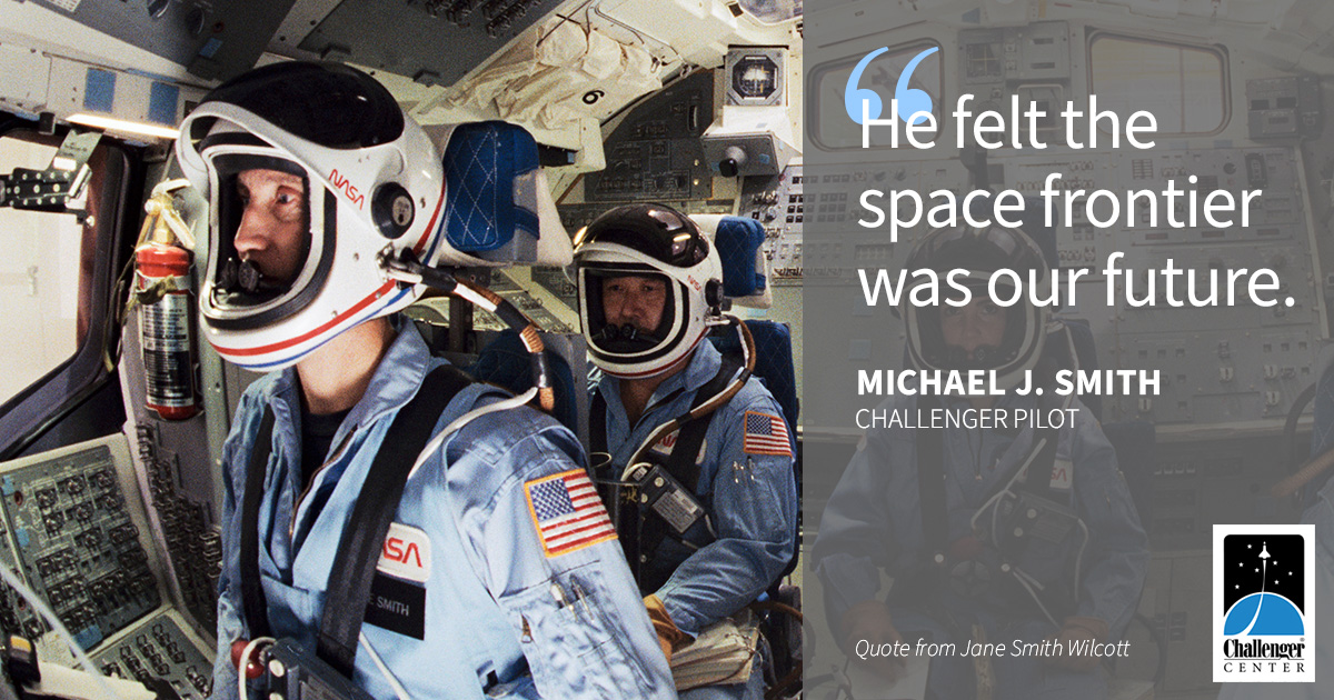 ChallengerCtr's tweet image. Today, on his birthday, we remember #ChallengerCrew Pilot Michael J. Smith: bit.ly/3klxubz #ChallengerCrew #SpaceShuttleChallenger #SpaceExploration #SpaceLovers @NASA