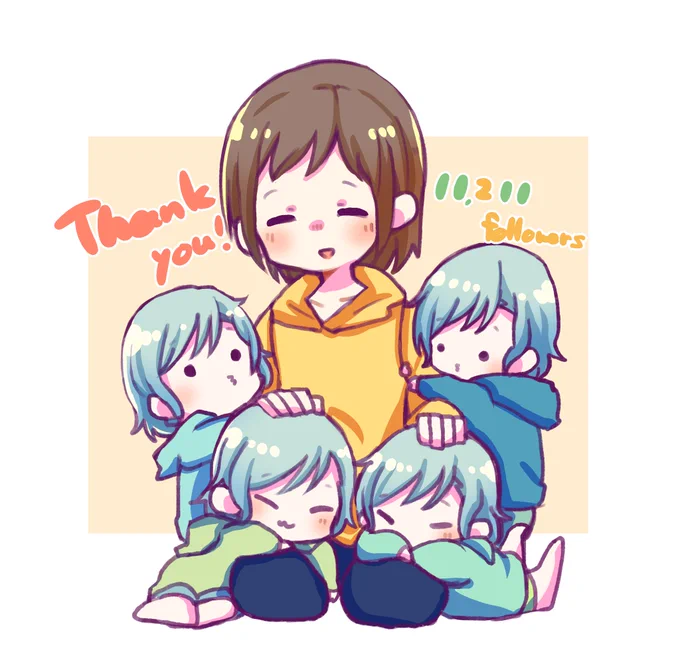 11,211人フォロワーさんです、ありがとうございます。
ひなひなつぐひなひな 