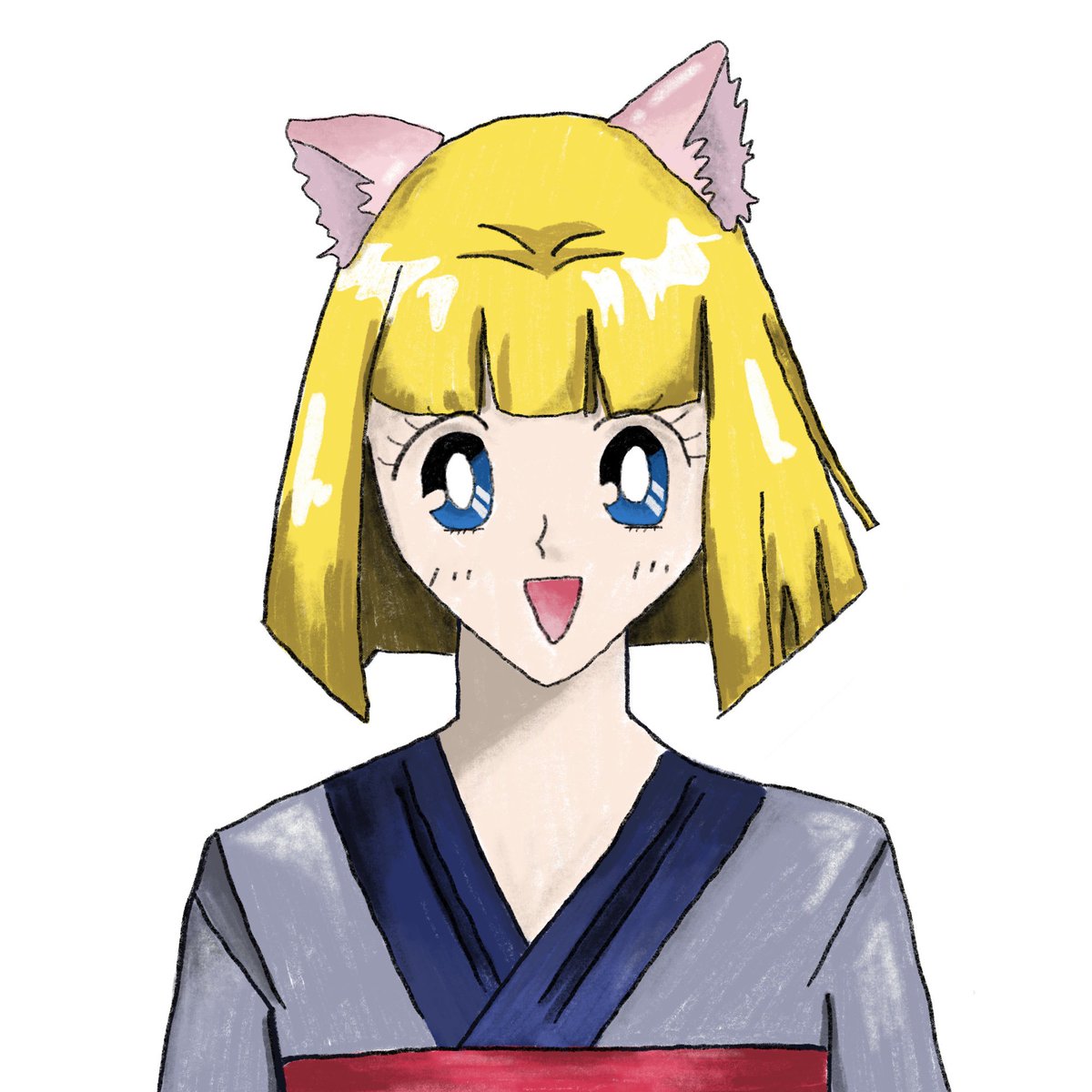 omunikuz's tweet photo. @NoryozNFT Drew this cat girl Noryoz; hope you guys like it! ☺️ https://t.co/mqNkSKDyGP