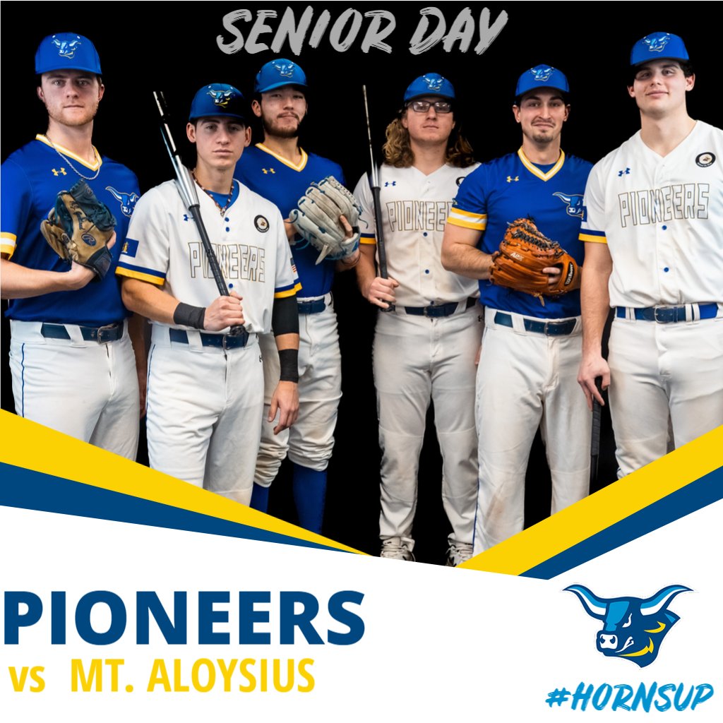 Alfred State Athletics (@ascathletics) on Twitter photo SENIOR DAY! It's a GREAT DAY for some Pioneer ball up on the hill!
<a href="/AlfredStateBSBL/">Alfred State Baseball</a> & <a href="/softball_Alfred/">Alfred State Softball</a> are both HOME today for senior day as they host Mt. Aloysius.
Baseball is scheduled for a 1pm start and softball begins at 2pm. #Hornsup
Live stats: alfredstateathletics.com/composite SENIOR DAY! It's a GREAT DAY for some Pioneer ball up on the hill!
<a href="/AlfredStateBSBL/">Alfred State Baseball</a> & <a href="/softball_Alfred/">Alfred State Softball</a> are both HOME today for senior day as they host Mt. Aloysius.
Baseball is scheduled for a 1pm start and softball begins at 2pm. #Hornsup
Live stats: alfredstateathletics.com/composite
