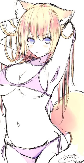 らくがきつね🦊👙 