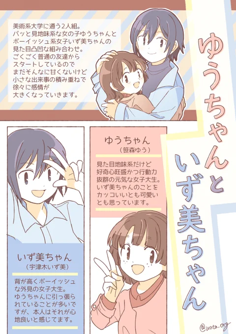 創作百合漫画を描いてます。ほのぼのハッピーなお話が好き!ツリーにモーメント付けてますので見てもらえたら嬉しいです…!
 #ゴールデンウィークSNS展覧会2022 