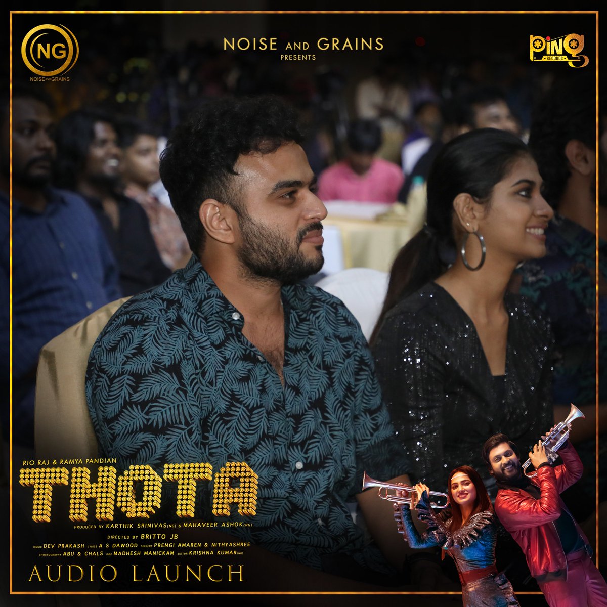 PiNG Records (@pingrecords) on Twitter photo #THOTA Music video Streaming now 🥳
Song ▶️ bit.ly/3vOPoJn
Stay tuned with @Pingrecords <a href="/noiseandgrains/">Noise And Grains</a>
<a href="/Premgiamaren/">PREMGI</a> <a href="/nithyaatweets/">Nithyashreeofficial</a> <a href="/rio_raj/">Rio raj</a> <a href="/iamramyapandian/">SriRamya Paandiyan</a> <a href="/brittoguru/">Britto JB</a> <a href="/karya2000/">Karthik Srinivas</a> <a href="/itisveer/">Mahaveer</a> @devprakashregan @krishna1080p <a href="/madheshmanickam/">madheshmanickam</a> <a href="/SAMSONCHARLESR/">charles rayappan</a>
<a href="/onlynikil/">Nikil Murukan</a> #THOTA Music video Streaming now 🥳
Song ▶️ bit.ly/3vOPoJn
Stay tuned with @Pingrecords <a href="/noiseandgrains/">Noise And Grains</a>
<a href="/Premgiamaren/">PREMGI</a> <a href="/nithyaatweets/">Nithyashreeofficial</a> <a href="/rio_raj/">Rio raj</a> <a href="/iamramyapandian/">SriRamya Paandiyan</a> <a href="/brittoguru/">Britto JB</a> <a href="/karya2000/">Karthik Srinivas</a> <a href="/itisveer/">Mahaveer</a> @devprakashregan @krishna1080p <a href="/madheshmanickam/">madheshmanickam</a> <a href="/SAMSONCHARLESR/">charles rayappan</a>
<a href="/onlynikil/">Nikil Murukan</a>
