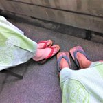 多摩湖のほとりでのツイート画像
