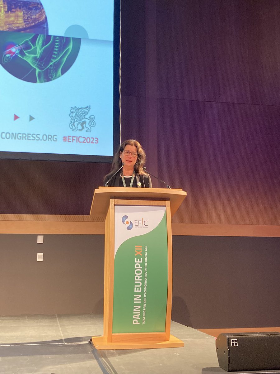 SPC Chair Esther Pogatzki-Zahn introducing everyone to the next #EFIC2023 congress in Budapest!
