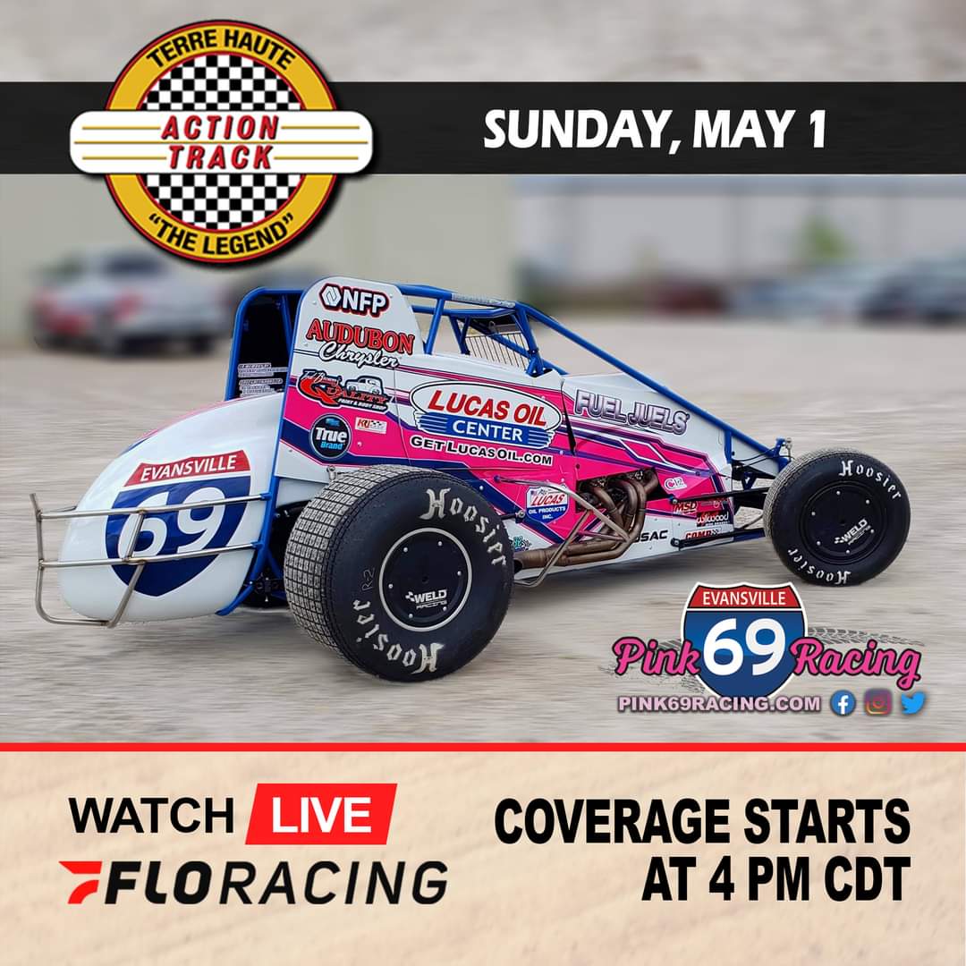 Pink69Racing's tweet photo. πWE ARE OFF TO THE RACES!π
The Pink69 Silver Crown dirt car will make its 2022 debut this Sunday @TerreHauteTrack with driver Chase Stockon at the helm. Watch coverage on FloRacing. Hot laps begin at 5PM. #GoPinkOrGoHome #RealMenWearPink
#2022isouryear https://t.co/Fu3OwRknD4
