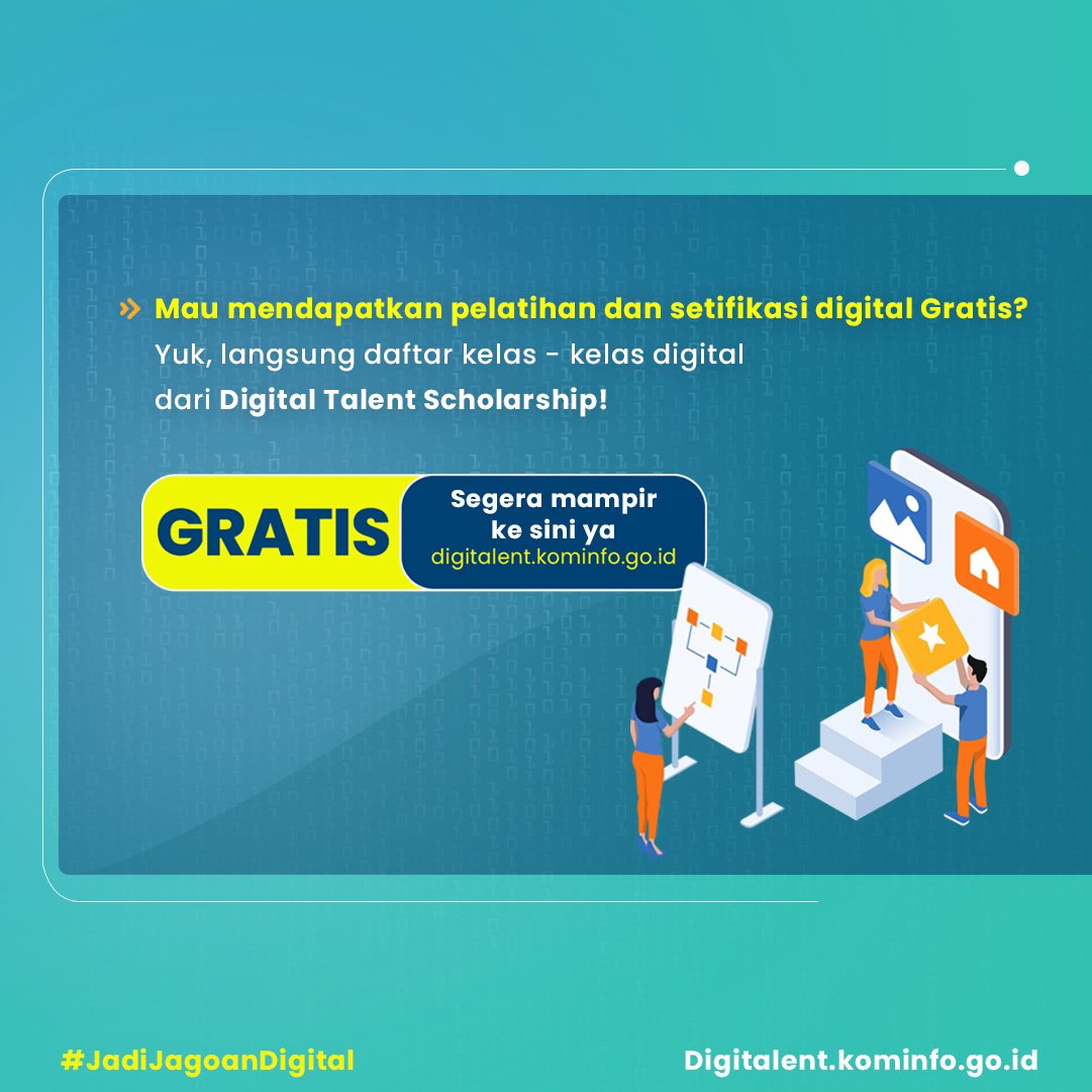 Digital Talent Scholarship tweet media