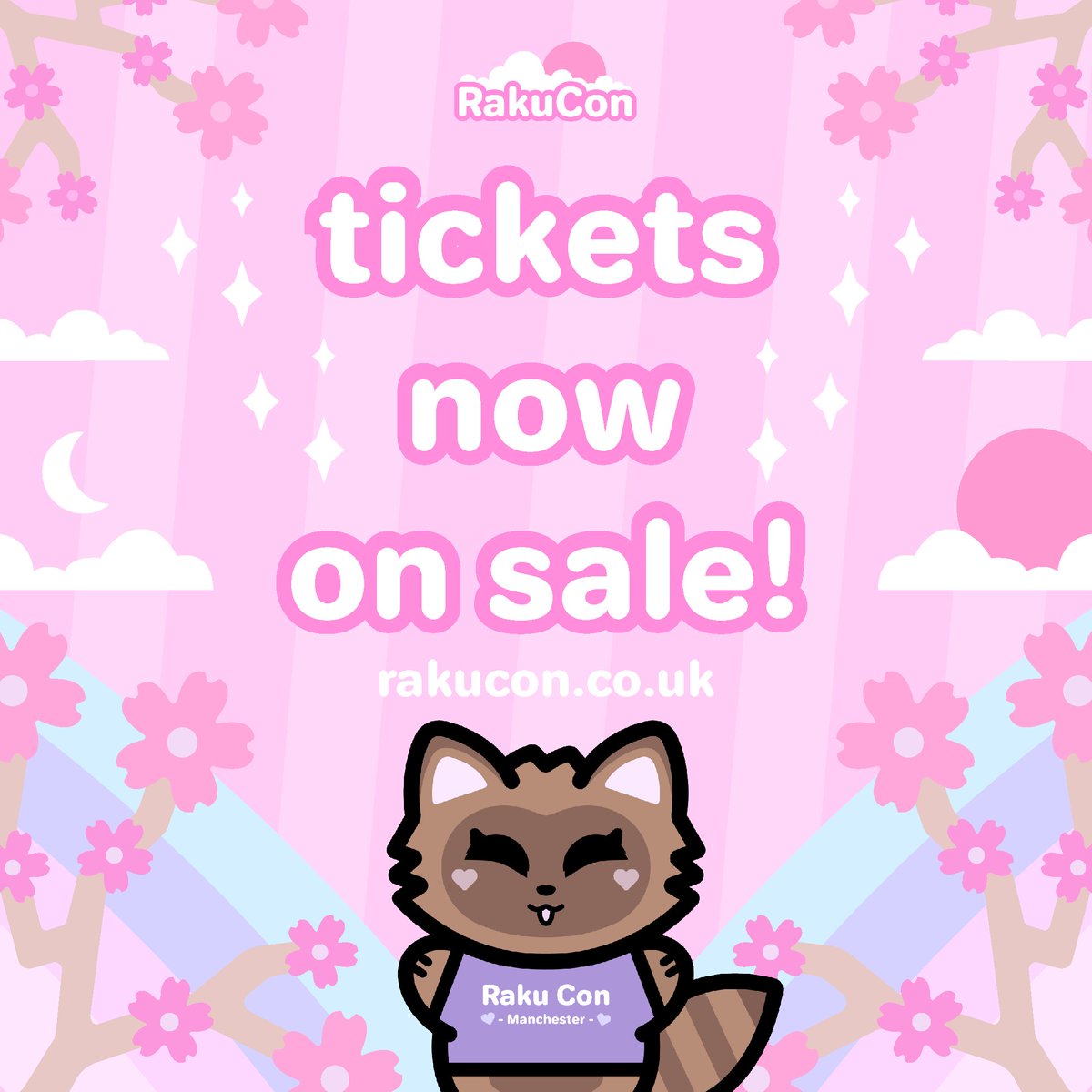 Tickets for Raku Con are now on sale! 🌸

Go to our website to get your tickets now!